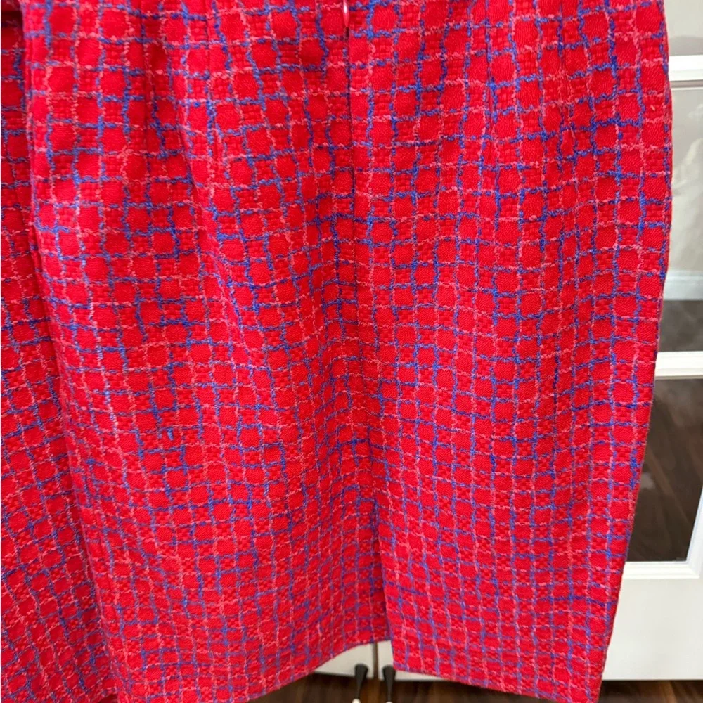 Dior Red Women's Jacket & Skirt Set